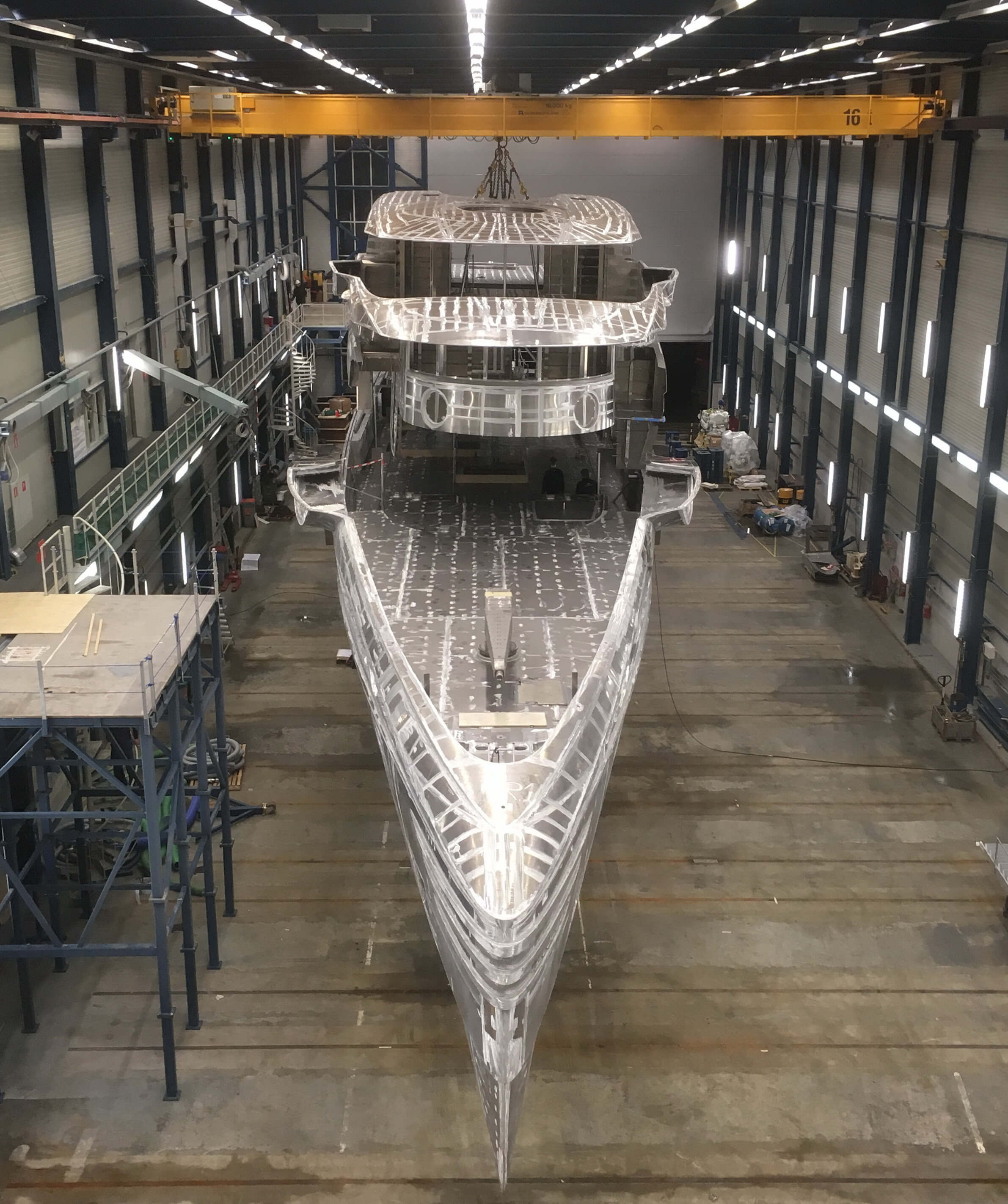 Main construction hall